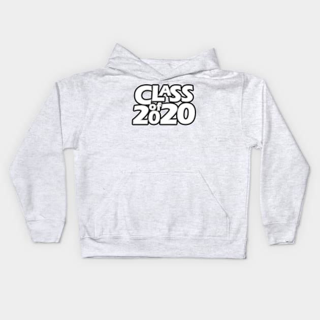 Grad Class of 2020 Kids Hoodie by gkillerb